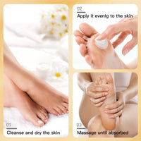 CTUBLIAUNX Foot Cream – Honey & Vitamin E Moisturizer, Cracked Heel Repair and Callus Softener for Extremely Dry Skin, Non-Greasy Deep Hydration for Rough Hands & Feet