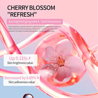 TBeautfave Skincare Set for Teenagers Girls, Cherry Blossom Skin Care Sets & Kits, Pamper Sets for Women Gifts, Girls Skincare Sets, Facial Kit, Cleanser&Toner&Serum&Lotion&Eye Cream&Moisturiser, 6PCS