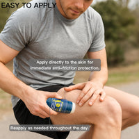 CTUBLIAUNX Body Glide Anti-Chafe Balm – Long-Lasting Protection Against Thigh Chafing – Hydrating Waterproof Formula for Sports, Cycling & Running