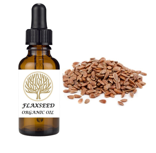 EkoFace 100% NATURAL Organic Flaxseed Face & Body Oil very high in the natural anti-oxidant Vitamin E (30ml)