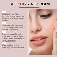 OuXing Ginseng & Rice Cream,Rice Cream for Face,Rice Ra-w Pulp Face Cream,Kor-ean Face Cr-eam,Rice Moisturizer,Anti Wrinkle Face-Cream,Anti-Aging & Glass Skin Kor-ean Moisturiser,Fa-ce Moisturiser