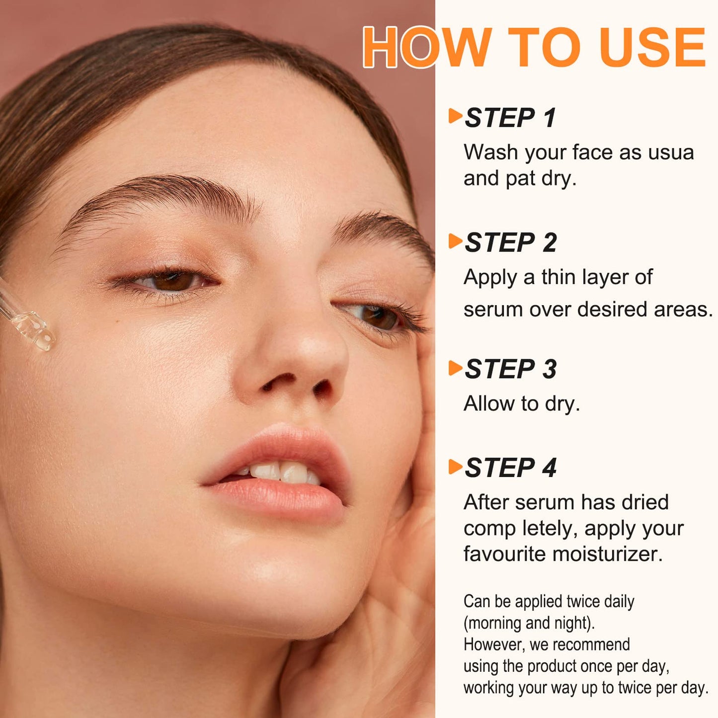 ELBBUB Premium 20% Vitamin C Serum For Face with Hyaluronic Acid, Retinol & Amino Acids - Boost Skin Collagen, Brighten Hydrate & Plump Skin, Anti Aging & Wrinkle Facial Serum, 60 ml
