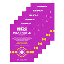 HRI Milk Thistle 30 Tablets - to Relieve Symptoms Associated with Over Indulgence of Food and Drink Such As Indigestion and Upset Stomach. 300 mg of Milk Thistle Extract. 6 Packs