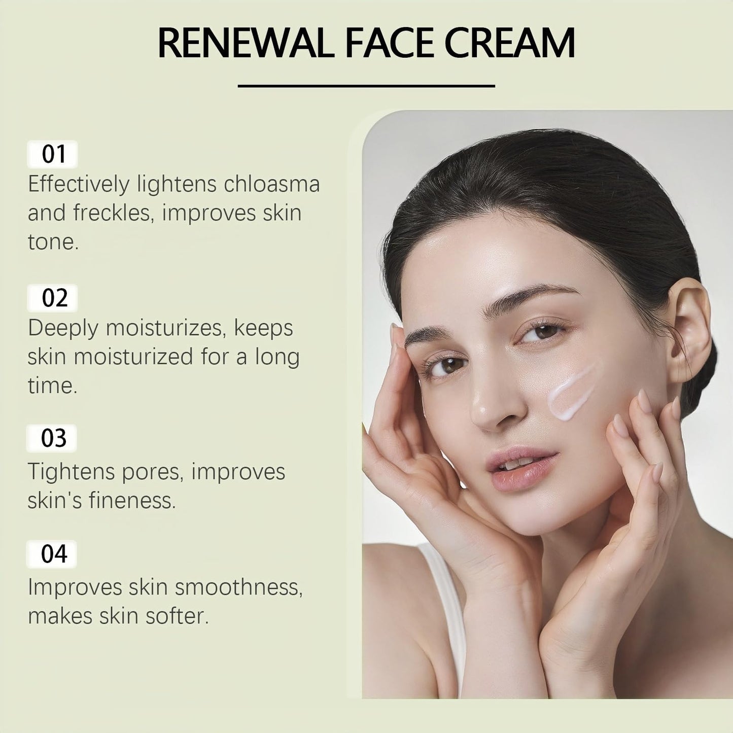 Xunzhi Skin Tightening Cream for Face with Instant Lift Effect,Skin Tightening Cream for Face,Anti Wrinkle F/ace C/ream,Instant F/ace Lift C/ream,Hyaluronic Acid Moisturizer,S/kin Firming Cr/eam Serum