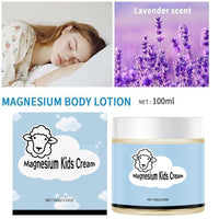 TBeautfave Magnesium Lotion for Kids | Baby Magnesium Lotion | Enriched with Natural Magnesium for Relaxation, Muscle Relief & Healthy Skin | Magnesium Kids Cream Apply To Legs, Arms Or Chest - 100g