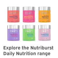 Nutriburst Ultra-D1000 Multipack - Vitamin D3 (1000IU) + Vitamin K2 (80µg) for Healthy Muscles & Bones - Lemon Flavour - 3 x 60 Gummies / 3 Month Supply - Suitable for Vegans