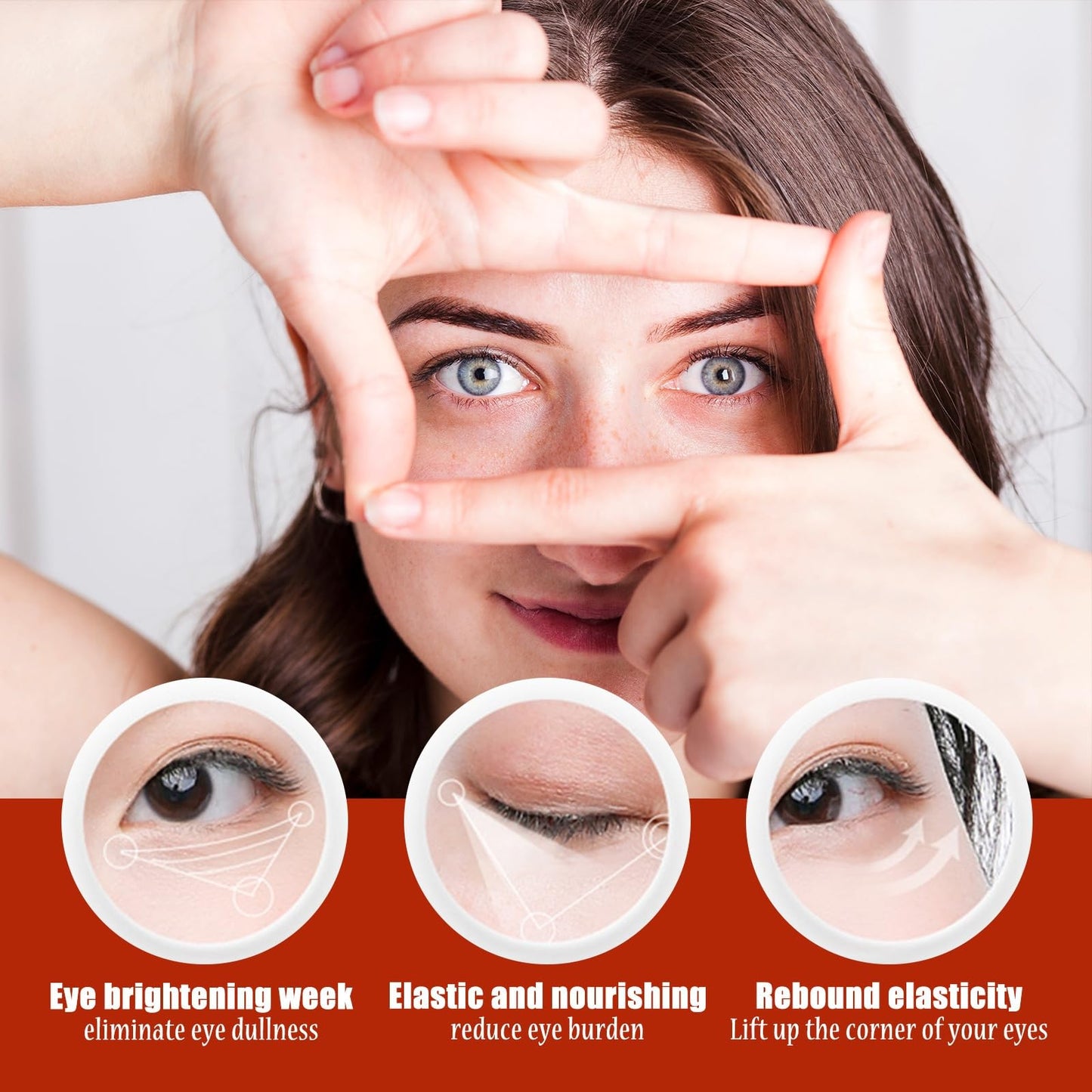 Fat Granules Removal Eye Serum,Anti-Aging & Anti-Wrinkles Under Eye Serum,Eye Ser-um for Dark Circles & Puffy Eyes,Tightening & Lifting Under Eye Serums,Dark Circle Eye Serums