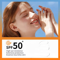 Oumun Sunscreen SPF 50+,PA++++,Face Sun Cream SPF 50,Hydrating Sun Cream,Suncream Factor 50 for F-ace,UVA & UVB Protection Spf 50 Face Moisturiser,Ultra Light & Waterproof Travel S-un C-ream