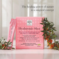New Nordic Hyaluronic Shot | Hyaluronic Acid with Marine Collagen Supplement | to Improve Skin Elasticity and Reduce Wrinkles | Ready to Drink Fresh Citrus Flavour | 15 Sachets