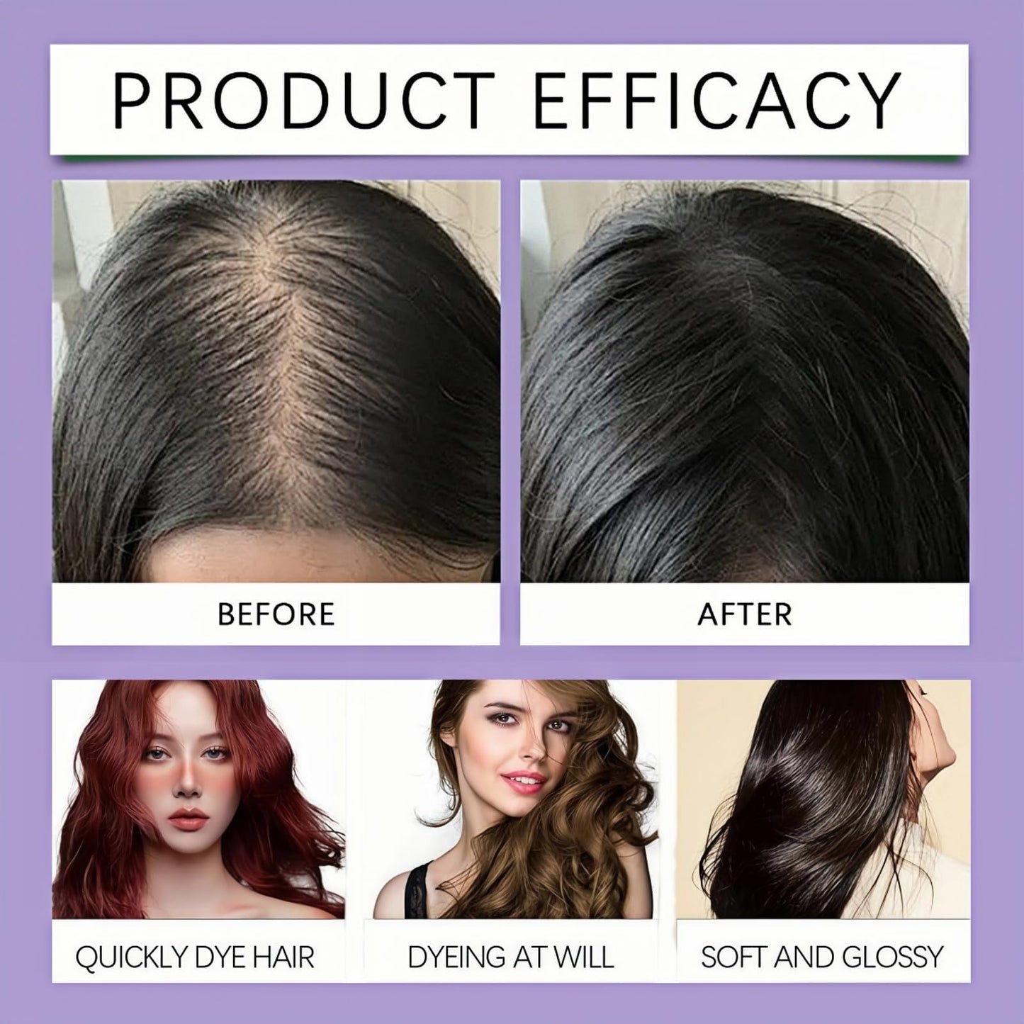 Fankayi Polar Hair Dye Shampoo,Colour Shampoos Care,Colouring Shampoos,Anti Grey Shampoo,Fast and Effective Dyeing,Cover Grey Hair,Persistent Color Locking,Deep Nutrition,Easy to Use,Save Time and Effort