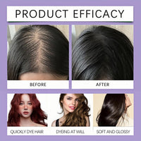 Fankayi Polar Hair Dye Shampoo,Colour Shampoos Care,Colouring Shampoos,Anti Grey Shampoo,Fast and Effective Dyeing,Cover Grey Hair,Persistent Color Locking,Deep Nutrition,Easy to Use,Save Time and Effort