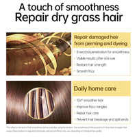 Advanced Hair Mask,Professional Keratin Hair Mask,8s Revitalizes Hot Dyeing Damaged Hair,Instantly Smooths Frizz,for Color Treated Hair Dry,Hair Repair Treatment for Damaged Hair 2.47 Oz