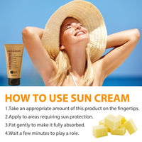 Fashion Base Tallow Sunscreen, Spf 50 Beef Tallow Sunscreen, Natural sunscreen for Face & Body, Non Nano Zinc Oxide sunscreens for All Skin Types, Lightweight, Non Greasy, 85g