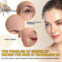 Cureluxe Bee Venom Wrinkle Removal Cream - Bee Venom Cream - Anti Wrinkle Face Cream with Boto - Anti Aging Face Cream for Skin Firming - Face Moisturiser for Dry Skin - Deep Hydration & Skin Rejuvenation