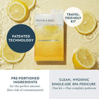 VOESH Foot care Voesh - Pedi in Box Deluxe Lemon