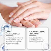 40% Urea Cracked Heel Balm, Deeply Moisturising Hand and Foot Cream Stick, 30g, 2-Pack