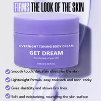 ISBEAUSOLS Overnight Toning Whip - Skin Tightening Cream For Face & Body - Firming Cream for Loose Skin - Overnight Toning Whip Body Lotion - Skin Firming Body Cream For Women - Skin Elasticity
