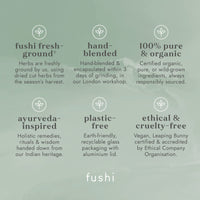 Fushi Biotic Vegan Balance 10 bn cfu Capsules, 90 Caps |Rich in Multi-Strain & Vitamin C | Contains FOS | for Vegetarians & Vegans | Made in The UK