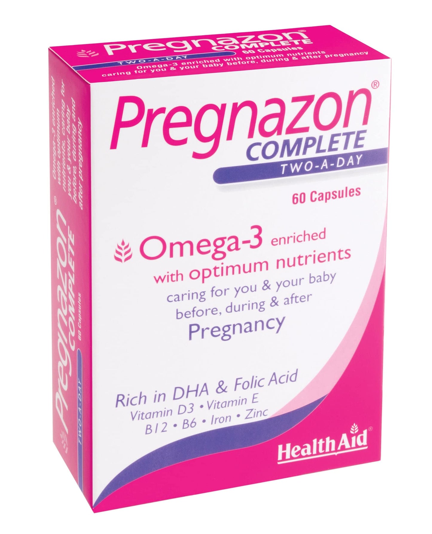 HealthAid Pregnazon Complete - 60 Capsules