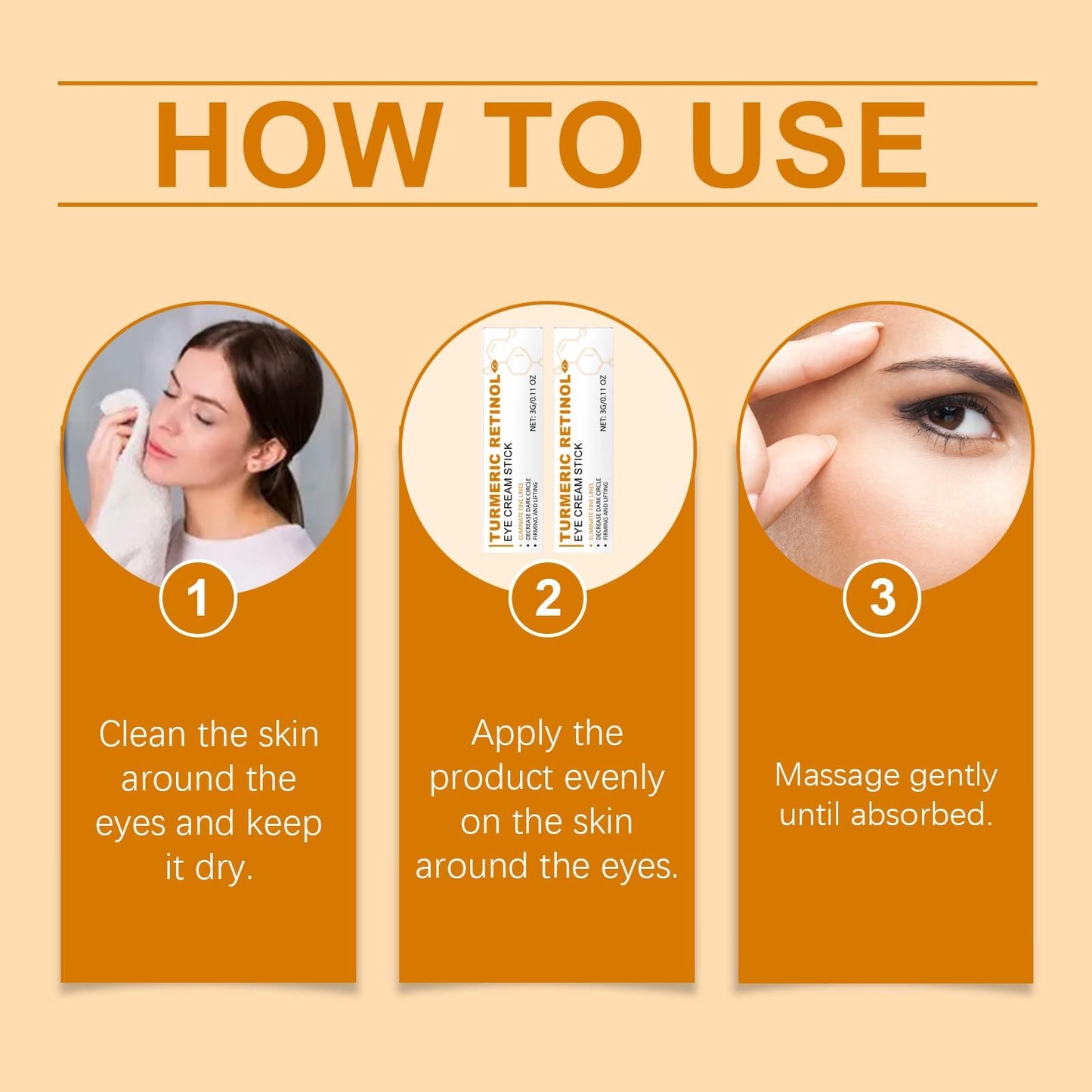 2PCS Lumibalm for Under Eye Bags & Puffiness,Stick for Dark Circles,Lumibalm Erases E/ye Bags,Turmeric Retinol E/ye Cream Stick,Lumibal/m Stic/k,Hydrating Eye Balm Sti/ck,Lumib/alm Ey/e Serum