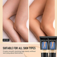QUIWEN Waterproof Leg Makeup, Long-Lasting Even Skin Colour, 40ml, Set of 2