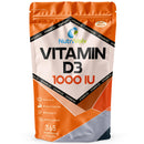 Nutrivolv Vitamin D 1000IU | 1 Year Supply | 365 Easy-Swallow Vitamin D3 Vegetarian Tablets | High Strength | Immune & Bone Support Supplement | General Health & Wellbeing | 25µg