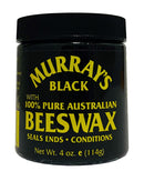 Murrays Black Beeswax 3.5 oz. Jar (Pack of 3)