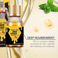 Therm/Ofirm Be/E Ven/Om Gyneco/Mastia Oil,Bee Ven/Om Gyneco/Mastia Heating Oil,Firming O/il for Men,Men Therm Bee Ve/Nom,Be/e Veno/M for Strengthen The Chest Muscles,Body Treatment Build His Body