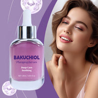 Ruojiar Bakuchiol Plumping Serum,Bakuchiol Serum with Niacinamide for Skin,Skin Brightening Serum for Women,Skincare Se/rum,Reduce Wrinkles and Fine Lines,Hydrating,Smoothing,Moisturizing,Pore Minimizer