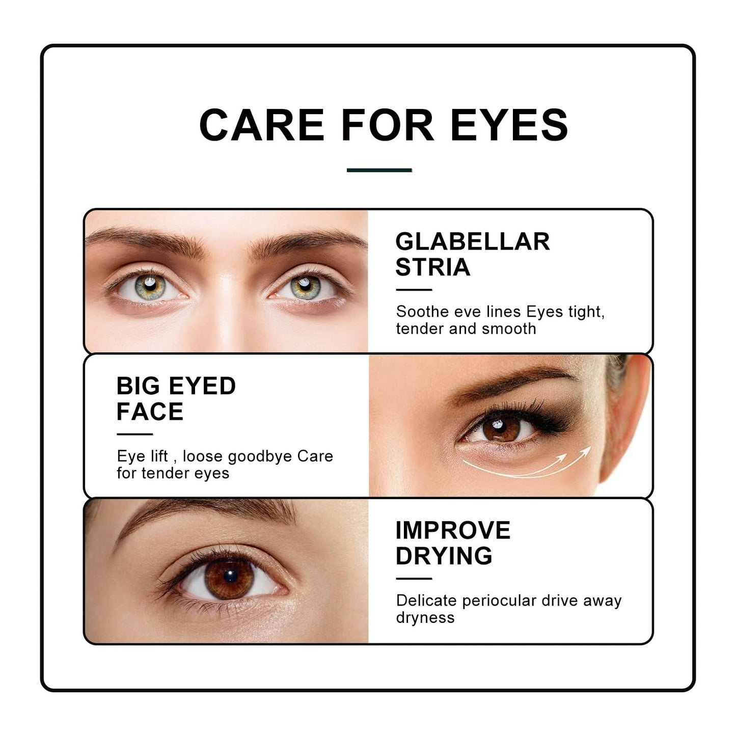 Ginseng Eye Essential Oil - Eye Serum - Ginseng Serum - Panax Ginseng Root Extract - Tighten the Loose Skin Around the Eyes - Reduce the Fine Lines and Wrinkles Around the Eyes
