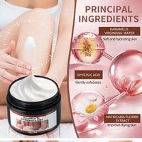 140G Strawberry Legs Treatment, Keratosis Pilaris Cream,Moisturizing Strawberry Skin Treatment for Chicken Skin, Exfoliating Body Cream,Skin Smooth Radiant Skin Care,For All Skin Types
