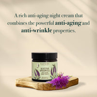Napiers Speedwell Ageless Night Cream - Anti-Aging & Wrinkle Reduction with Scottish Speedwell, Natural Oils & Eye Cream Benefits - 60ml