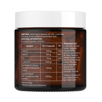 Herstat L-Lysine & Propolis Supplements | High Potency L Lysine Immune Support Formula with 5:1 Propolis Extract, Quercetin, VIT C, VIT E and Zinc