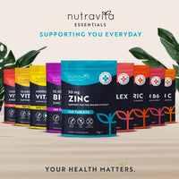 Zinc Tablets 50mg – 120 High Strength Vegan Tablets (4 Months Supply) – Highly Absorbable Zinc Supplements for Maintenance of Normal Immune System, Bones, Hair, Skin & Nails – Made in UK by Nutravita