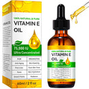 AuraBeen Vitamin E Oil with Jojoba for Face, Skin, Hair, Cuticle & Scars - Cold Pressed, Gentle Moisturizing & Repair Solution, Fast Absorbing, Firming Skin, Fill Fine Lines(2 Fl Oz)