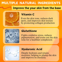 ISBEAUSOLS Vitamin C Oil, Body Oil for Women, Natural Vitamin C Face Oil, Massage Body Oil for Dry Skin, Multi-Use Oil for Moisturizing & Nourishing, Anti-Wrinkle Vitamin C Moisturiser, Body Skin Care, 75ml