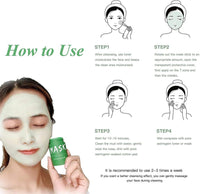 OunTechGlory Green Tea Cleansing Mud Mask Stick - Solid, Effective Cleansing to Reduce Blackheads, Excess Oil & Acne-Prone Skin - Improves Skin Health For All Skin Types (2PCS)