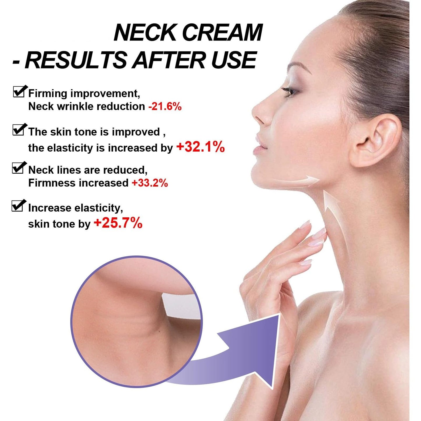 OuXing Neck Creams for Firming Roller,Firming Neck Cream,Neck Creams for Tightening,Neck Collagen Cream,Face Moisturizer for Women,Firm/ing Crea/m for Loose Skin,Ne/ck Tightening Cre/am,Wrinkle Cre/am
