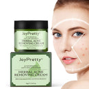 QEUTKEZS Herbal Acne Removing Cream,Professionally Remove Acne Marks,Gently Moisturize,Refreshing & Not Greasy,Improving Sensitive Skin Prone to Acne,Acne Scar Cream & Pimple Remover For All Skin Types