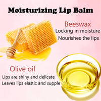 GEEWHILE Tinted Lip Balm Moisturizing Lip Gloss Colour Changing Lip Balm, Long lasting Natural Moisturizing Lip Oil Pink Lip Balm, Natural Lip Protection.Non-Stick Lipstick for Lip Repair (#115)