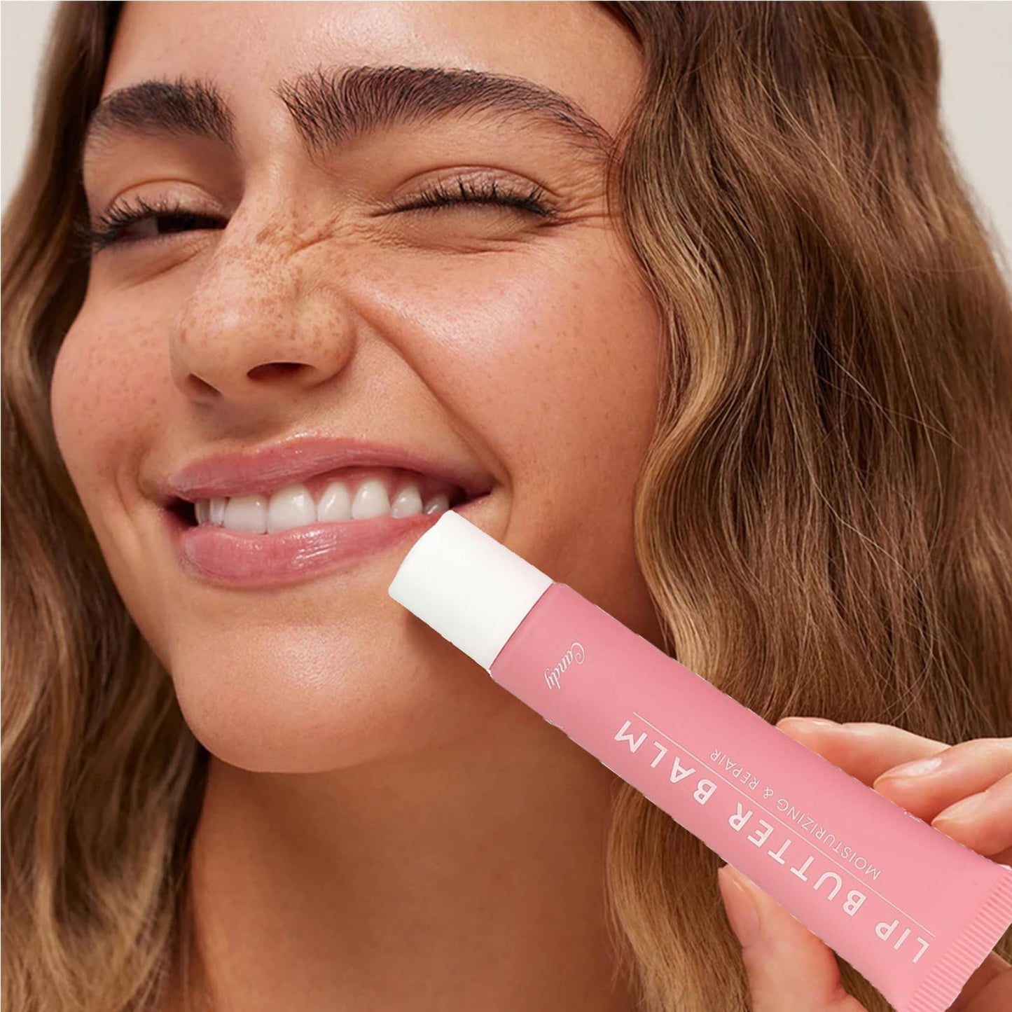 ewku Summer Lip Butter Balm, Long-Lasting Moisturizing Lip Balm, Natural Lip Balm Contains Shea Butter, Lip Care for Dry Lips, Chapped Lips, Shine and Hydration