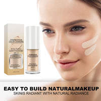 HIVETZ Flawless Colour Changing Foundation Makeup,SPF 15 Warm Skin Tone Foundation,Liquid Foundation Makeup,Waterproof Foundation for Mature Skin,Long Lasting Face Moisturizing Liquid Cover Concealer