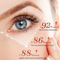 Ruojiar 2PCS Snail Peptide Energetic Eye Roll,Dark Circles Under Eye Treatment Women,Hydrating Snail Peptide Eye Cream,Eye Cream Anti-Aging,Under Eye Cream for Dark Circles and Puffy Eyes,Firming Eye Cream