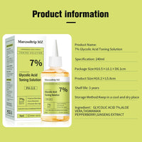 Sengwer Glycolic Acid Toner,Glycolic Acid 7% Toner for Exfoliating, Suitable for Combination and Oily Skin - Hydrating Serum for Face (240ml New)