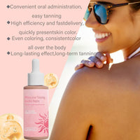 Sunless Tanning Drops, 2025 NEW Advanced Tanning Drops Naturally Boost Melanin, Enhancing Natural Skin Tone without The Sun Damage, for All Skin Types