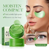 Chenduoran 60Pcs Under Eye Patches,Collagen Patches Eye Masks, Aloe Vera Gel Eye Mask Skin Care,for Puffy Eyes Dark Circles Eye Bags, Anti Wrinkle, Hydrating,Skincare,for Men and Women