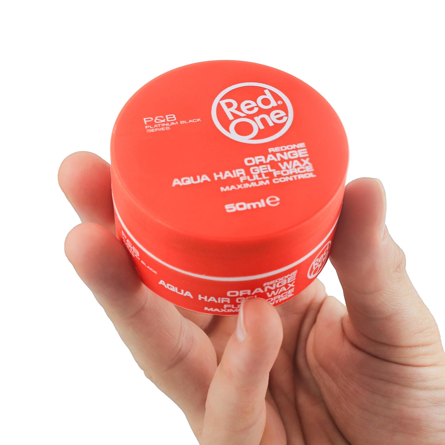 Redone Hair Styling Aqua Wax Orange 2 x 50 ml | Travel Size | Firm Hold | Hair Gel Wax | Ultra Hold | Men & Women Hair Wax | Watermelon Scent | 2 PCS