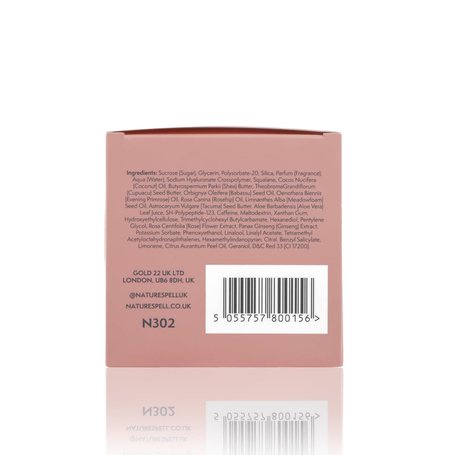 Nature Spell Tone & Tighten Sugar Crystal Body Scrub 300g – Exfoliating Body Scrub – Hyaluronic Acid, Ginseng Extract & Plant Collagen – Made in the UK