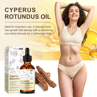 Frovetani Cyperus Rotundus Oil, Natural Cyprus Oil, Reduces Unwanted Body Hair, Smooth Skin & Hair Removal, Reducing Body Hair Growth, Moisturizing & Soothing for All Skin Types, 2.02 oz (2)