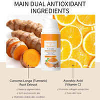 ISBEAUSOLS Turmeric Soap Bar Skin Care Set - Soap Bar with Face Toner & Face Cream - Natural Kojic Acid & Vitamin C - Dark Spot Remover for Even Skin Tone, Acne, Dark Spots - Deeply Hydrating & Firming (3pcs)